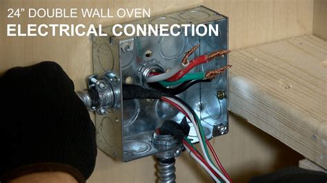 correct way to install a wall oven 220 junction box|how to wire a wall oven.